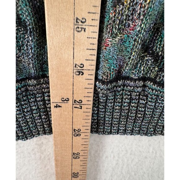 VTG St. Croix Mens Crosby textured multi color Sweater 90s sz L - Picture 6 of 7